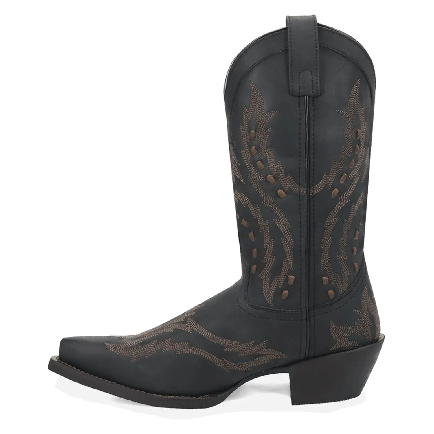 Laredo Mens Ryker Blue Leather Cowboy Boots sold by Laredo product image thumbnail 4