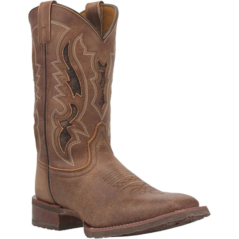 Laredo Mens Martin Cowboy Boots Leather Tan sold by Laredo