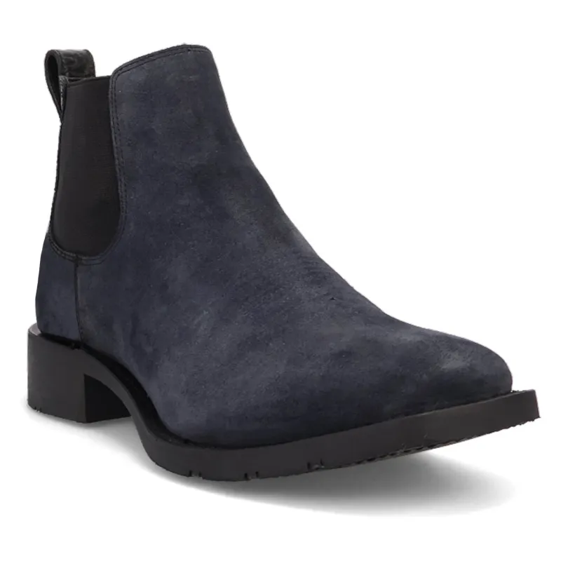 Laredo Mens Cambridge Blue Leather 5in Chelsea Boots sold by Laredo