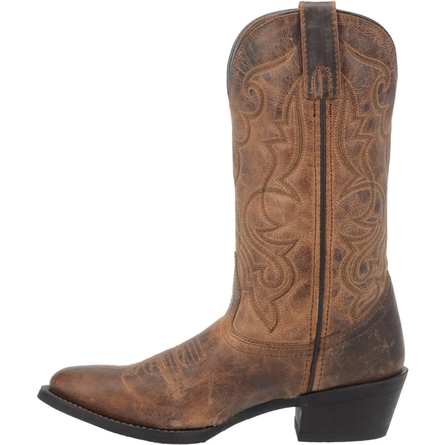 Laredo Womens Maddie Cowboy Boots Leather Tan sold by Laredo product image thumbnail 4