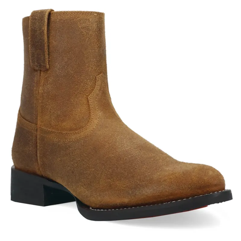 Laredo Mens Vanguard Rust Leather 7in Ankle Boots made by Laredo
