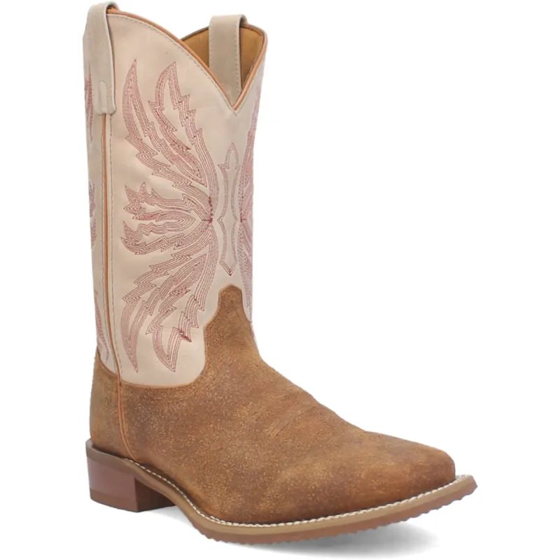 Laredo Mens Chet Rust Leather Western Work Boots sold by Laredo