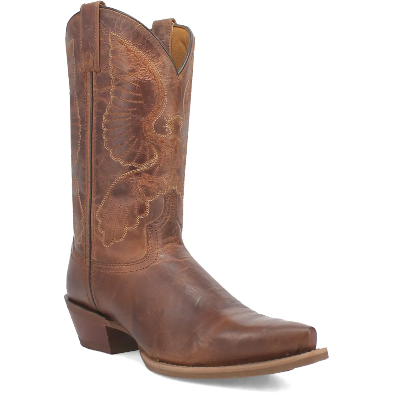 Laredo Mens Arno Taupe Leather Cowboy Boots sold by Laredo