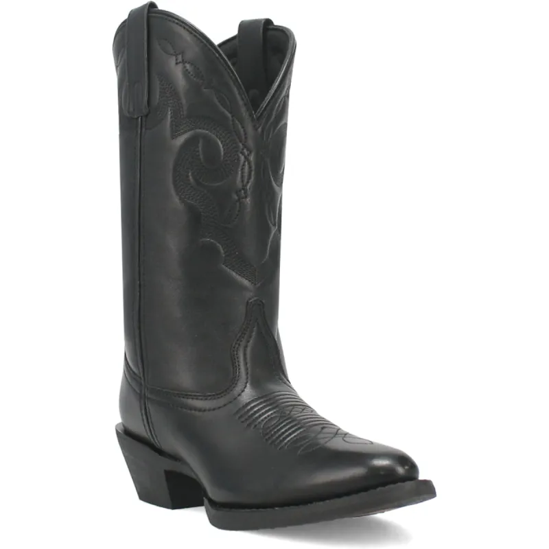 Laredo Womens Maxine Black Leather Cowboy Boots sold by Laredo