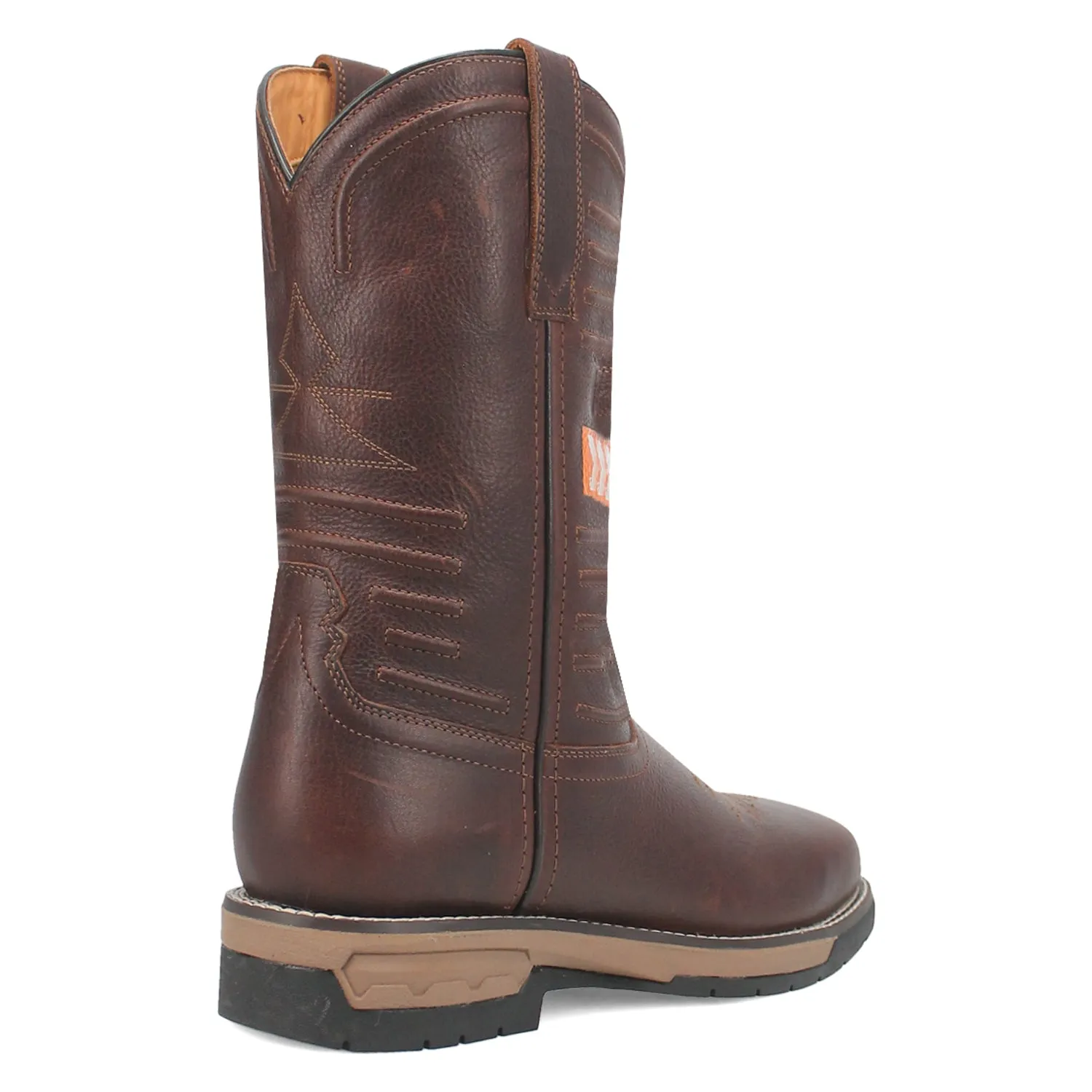 Laredo Mens Workhorse Brown Leather Work Boots sold by Laredo product image thumbnail 2