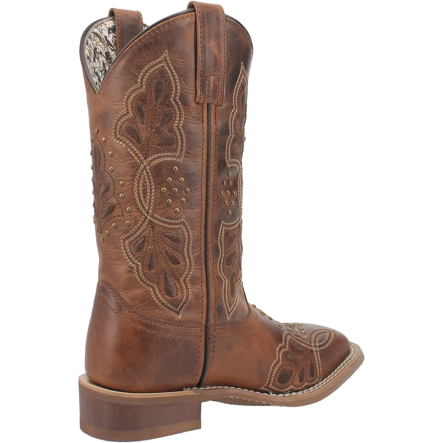 Laredo Womens Dionne Camel Leather Cowboy Boots sold by Laredo product image thumbnail 2