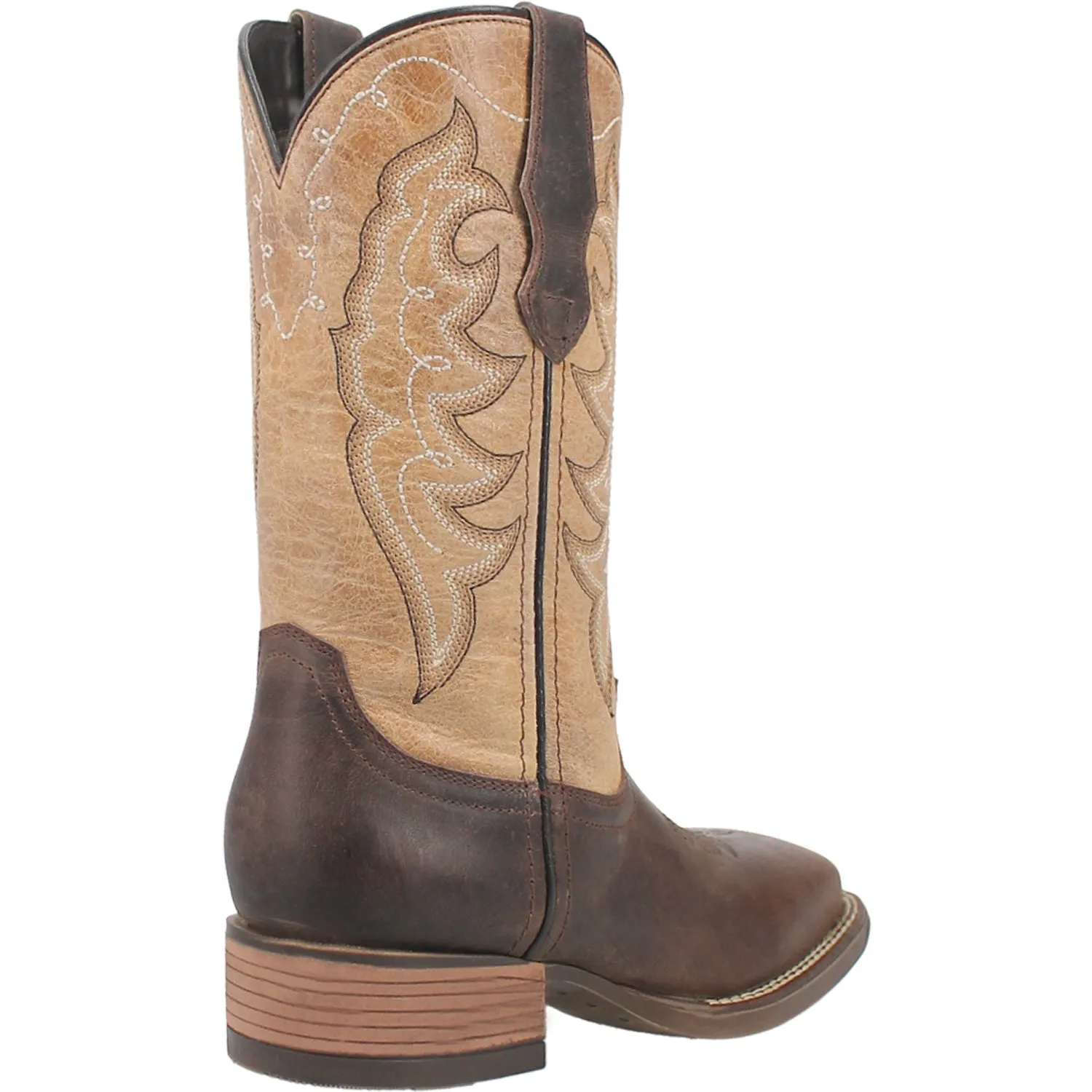 Laredo Womens Delaney Dark Brown Leather Cowboy Boots sold by Laredo product image thumbnail 2