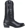 Laredo Mens Mccomb Cowboy Boots Leather Black sold by Laredo