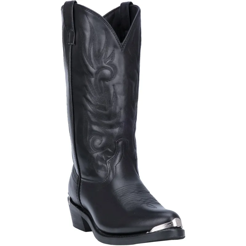 Laredo Mens Mccomb Cowboy Boots Leather Black sold by Laredo