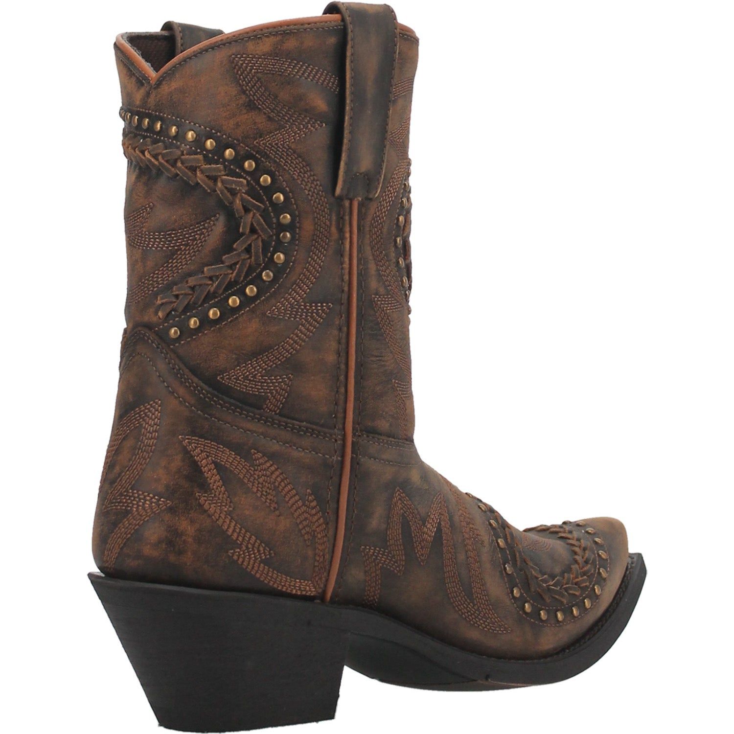 Laredo Womens Fancy Bootie Leather Tan sold by Laredo product image thumbnail 2