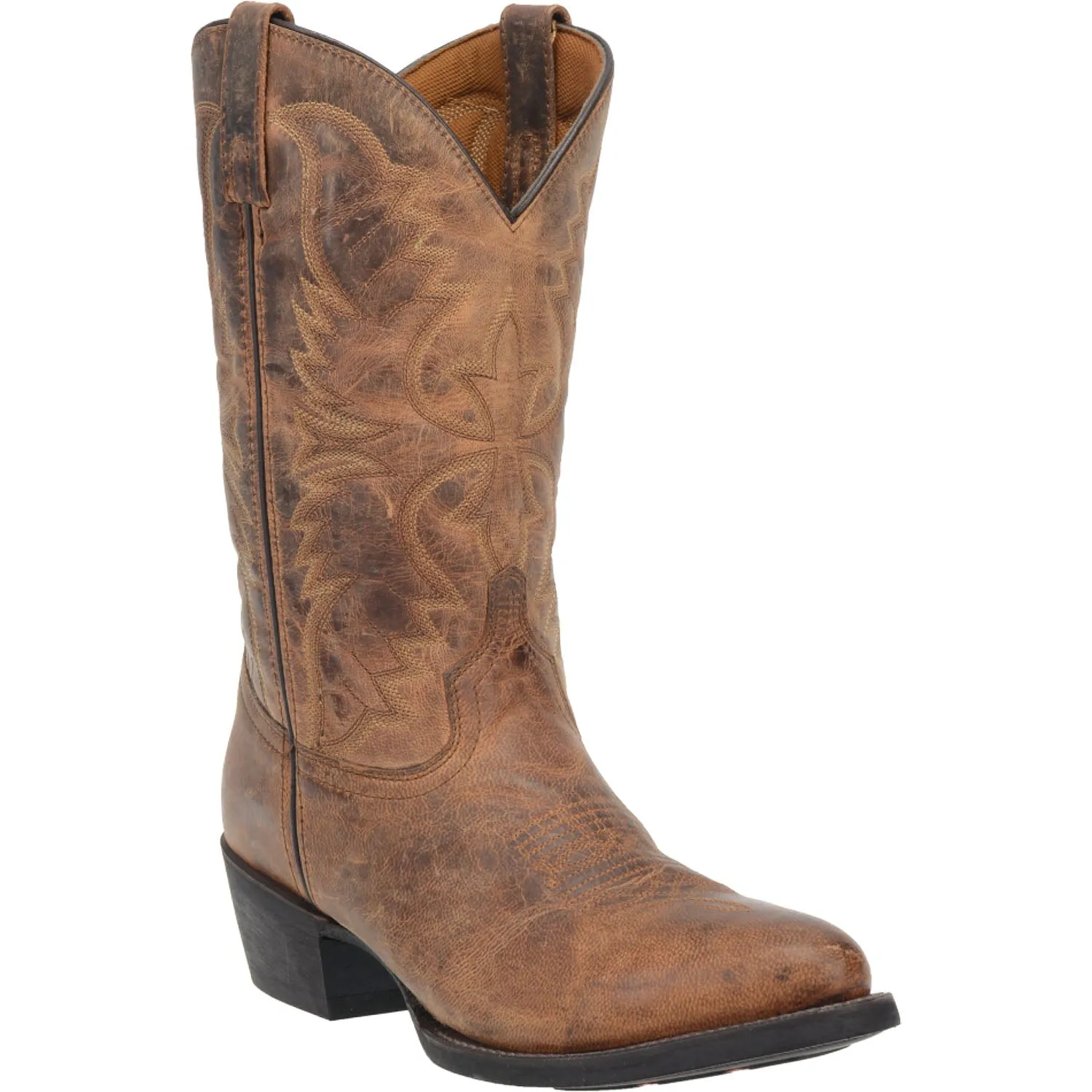 Laredo Mens Birchwood Cowboy Boots Leather Tan sold by Laredo