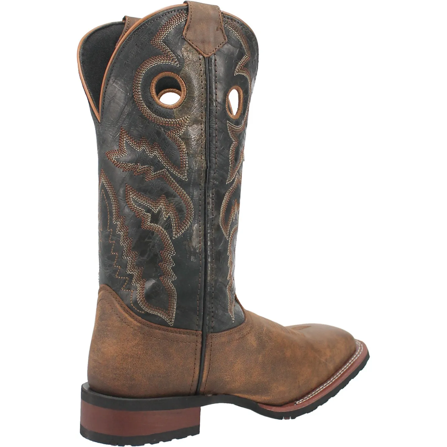 Laredo Mens Kosar Tan/Black Leather Western Work Boots sold by Laredo product image thumbnail 2