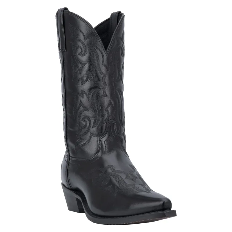 Laredo Mens Hawk Cowboy Boots Leather Black sold by Laredo