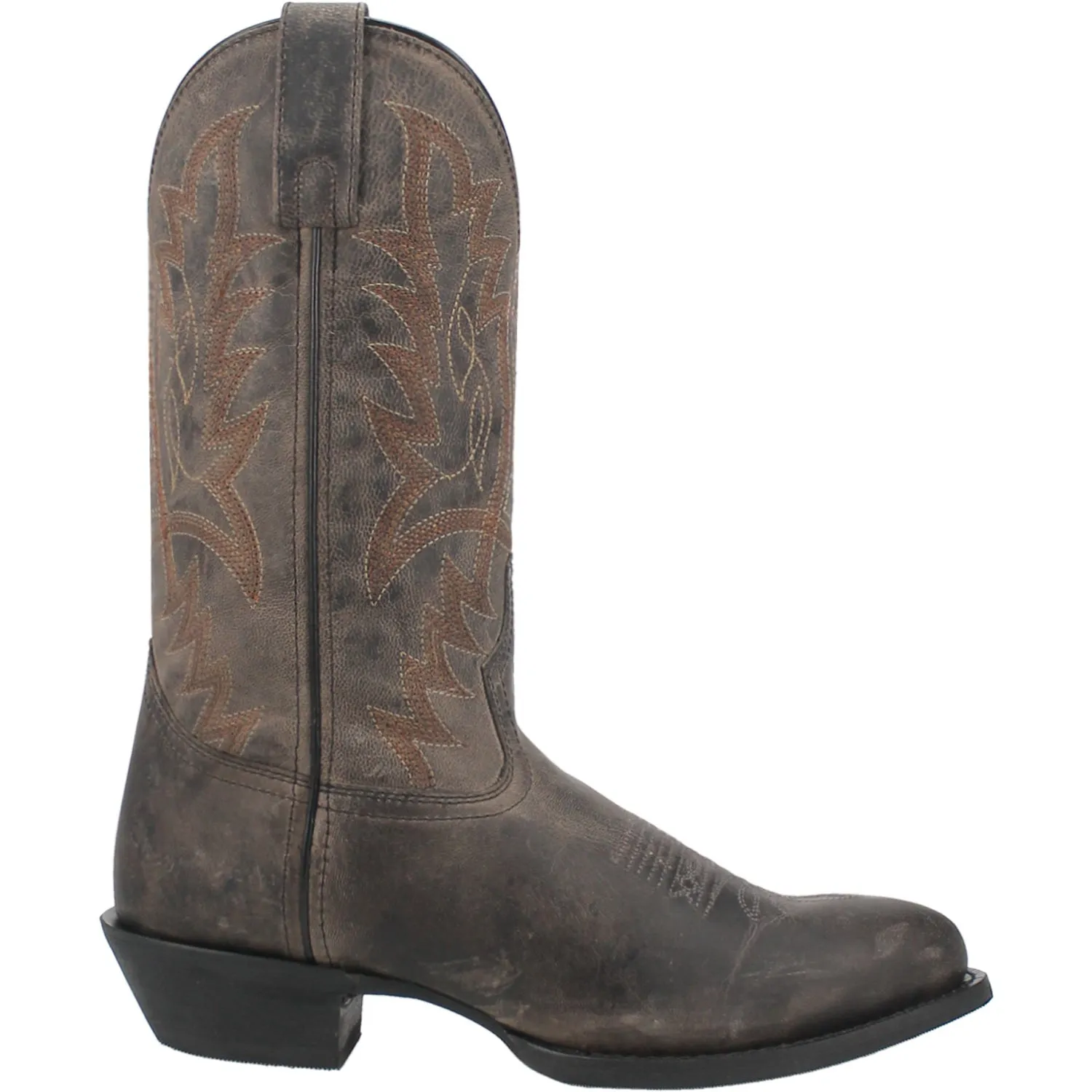 Laredo Mens Weller Grey Leather Western Work Boots sold by Laredo product image thumbnail 3