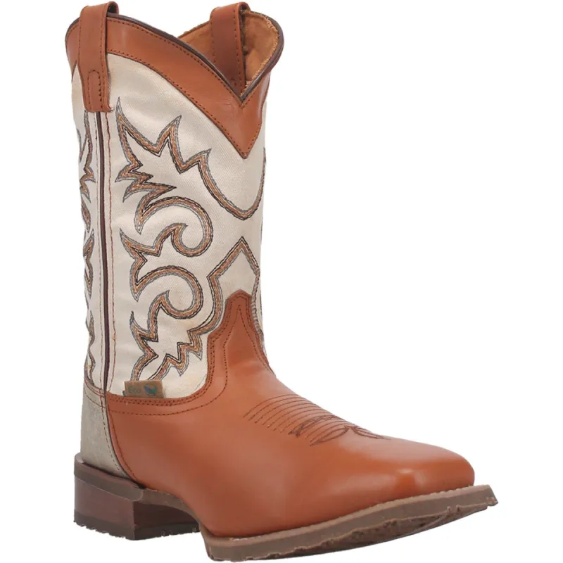 Laredo Mens Dewey Cowboy Boots Leather Tan sold by Laredo