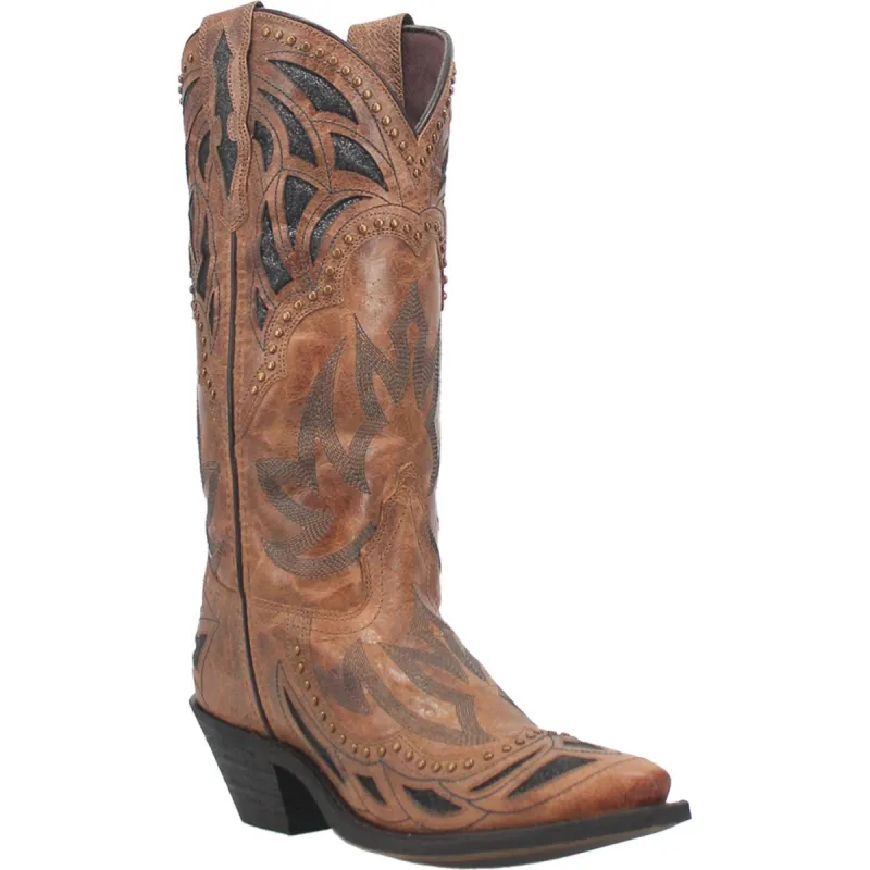Laredo Womens Infinity Cowboy Boots Leather Tan sold by Laredo