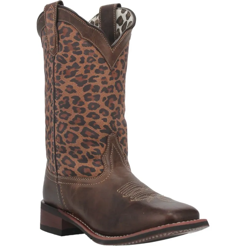Laredo Womens Astras Cowboy Boots Leather Tan/Multi sold by Laredo