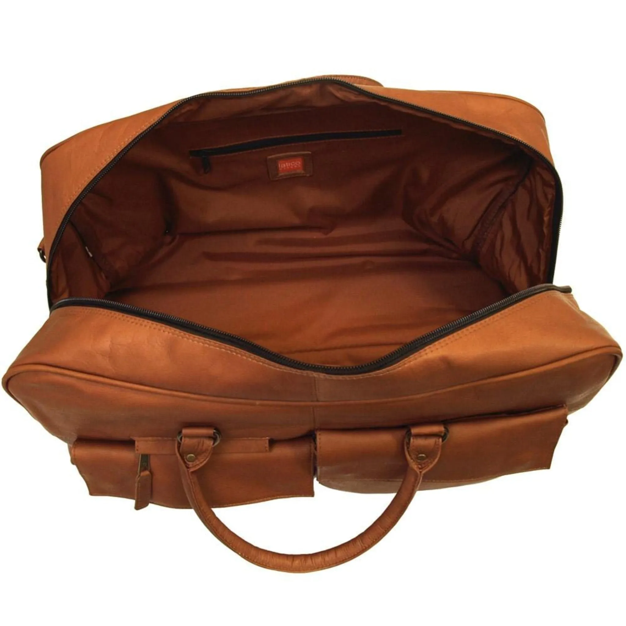 Prime Time Leather Duffel Bag sold by latico product image thumbnail 2