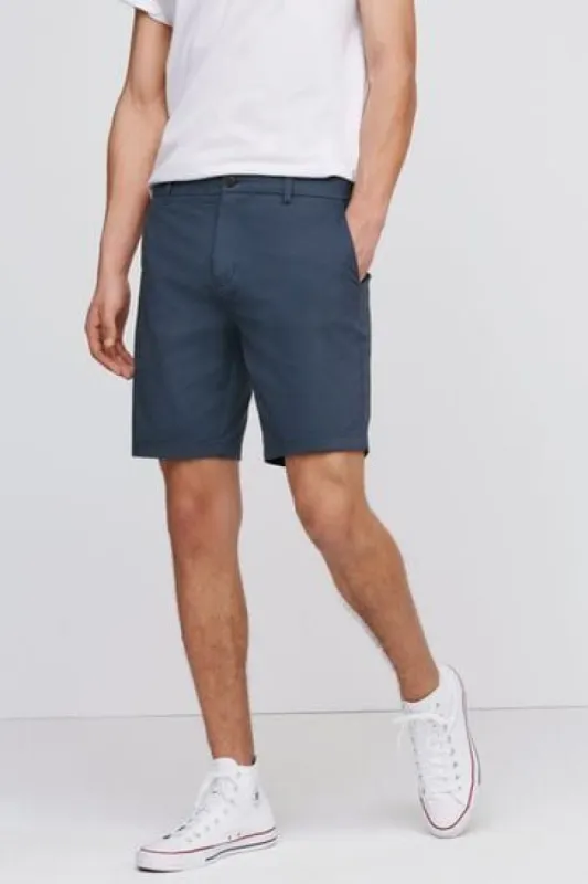 Blue Slim Stretch Chino Shorts sold by Laura Ashley