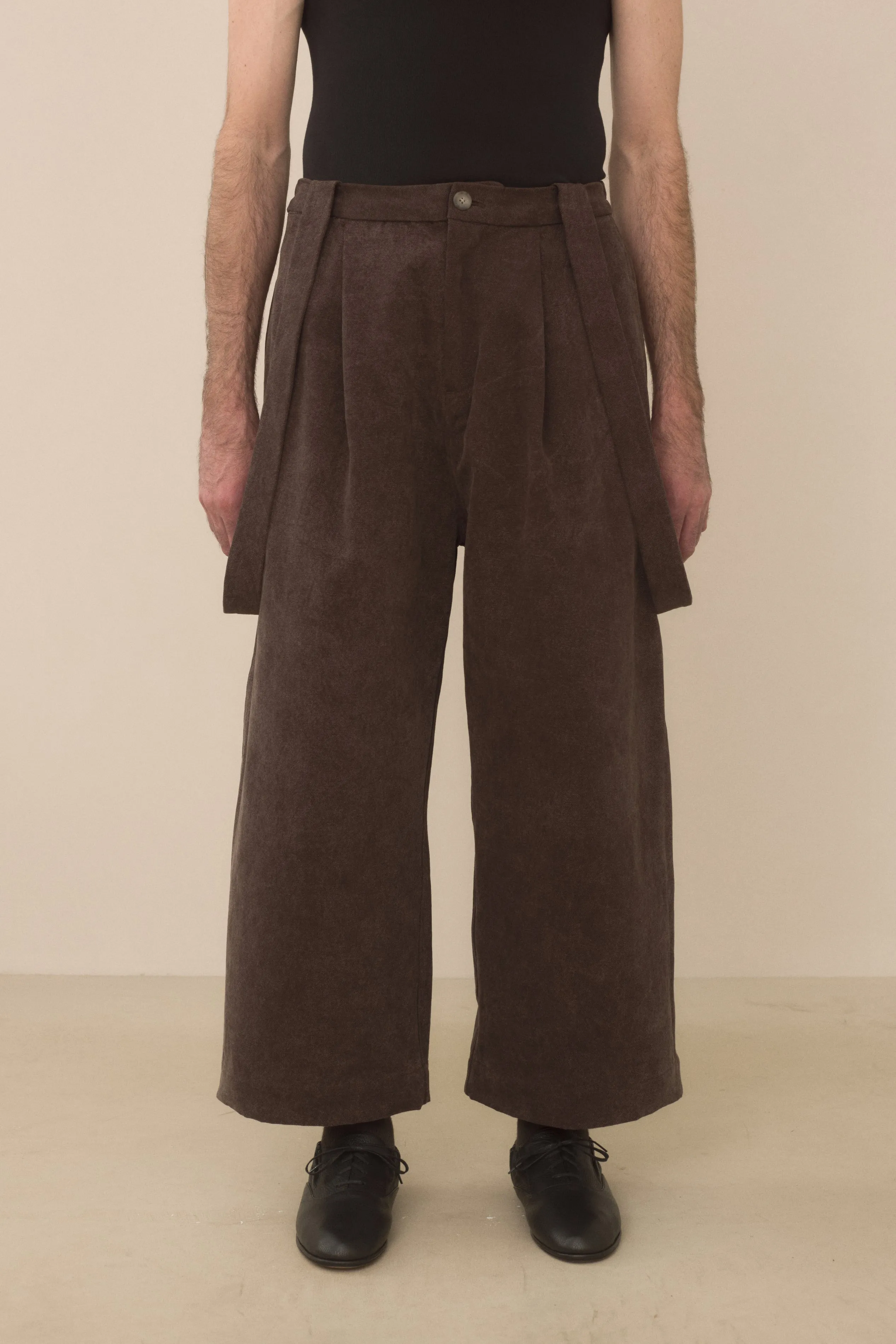 CANVAS JUMPER PANTS sold by Lauren Manoogian product image thumbnail 2