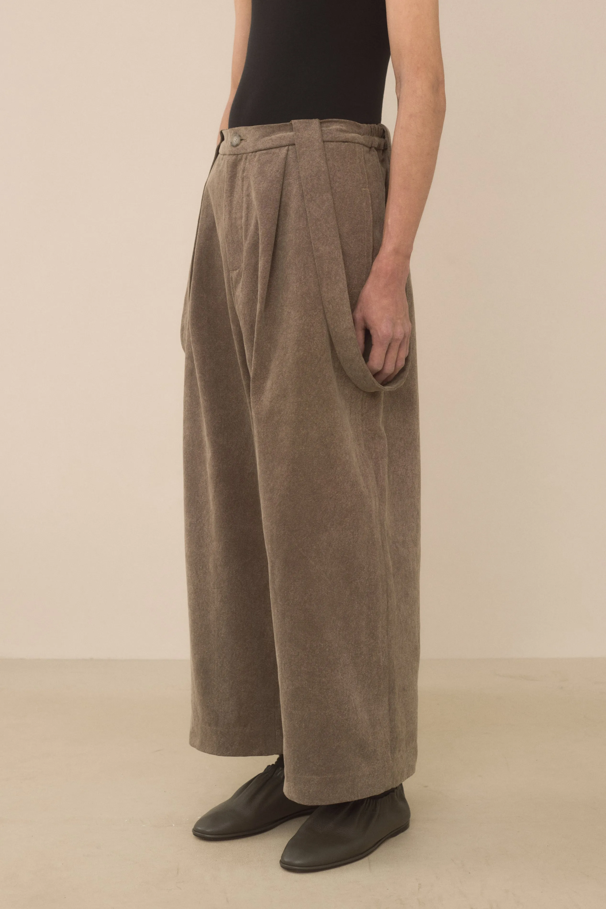 CANVAS JUMPER PANTS sold by Lauren Manoogian product image thumbnail 5