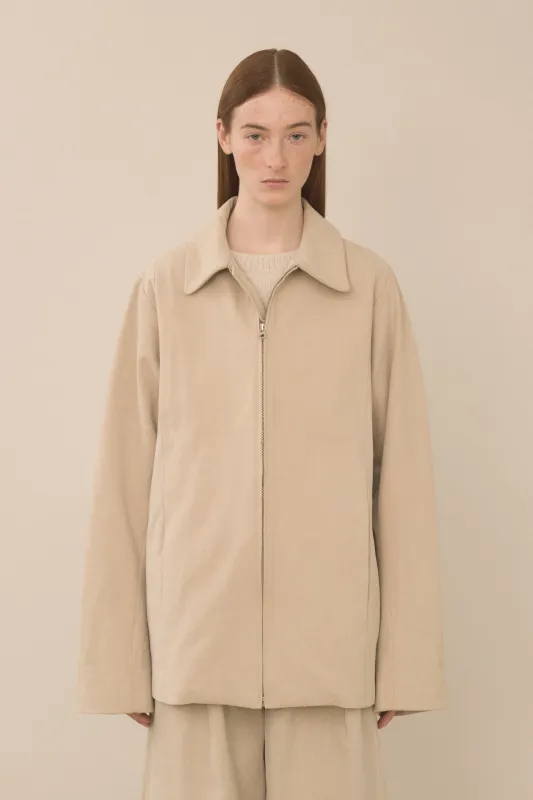 CANVAS WORK JACKET made by Lauren Manoogian