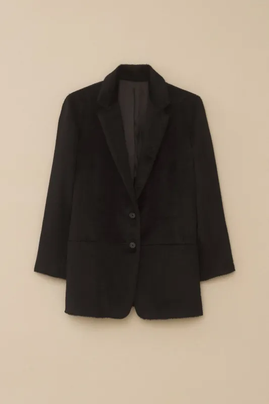 SURI BRUSHED BLAZER made by Lauren Manoogian