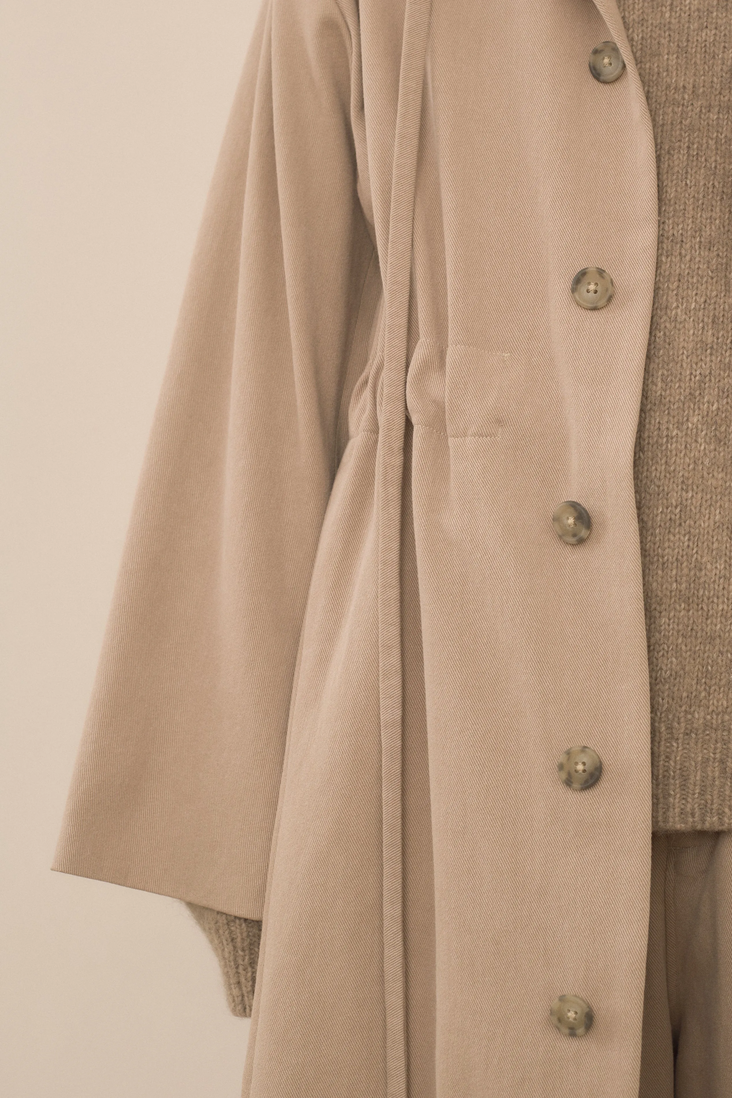 HOOD TRENCH sold by Lauren Manoogian product image thumbnail 3