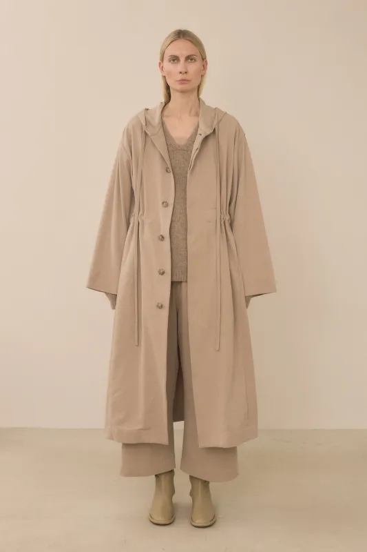 HOOD TRENCH made by Lauren Manoogian