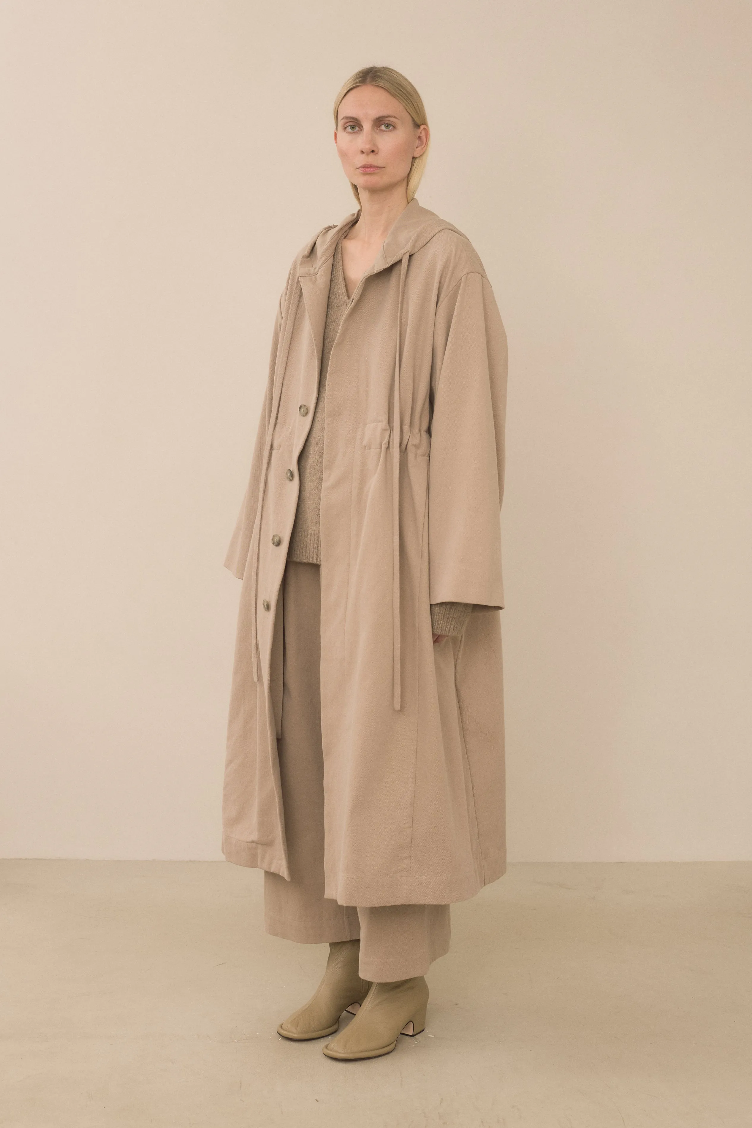 HOOD TRENCH sold by Lauren Manoogian product image thumbnail 4