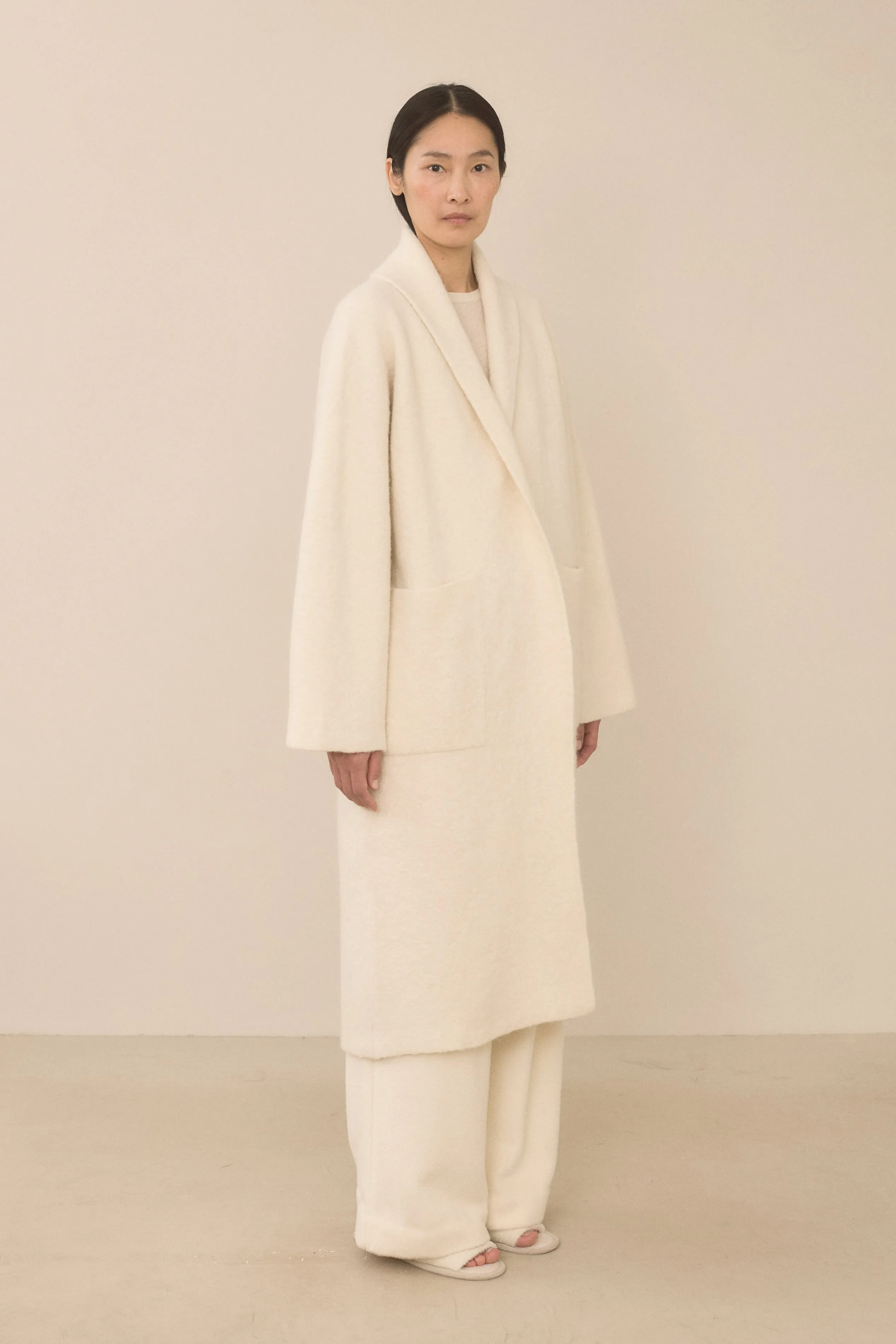 DOUBLE FACE LONG COAT sold by Lauren Manoogian product image thumbnail 4