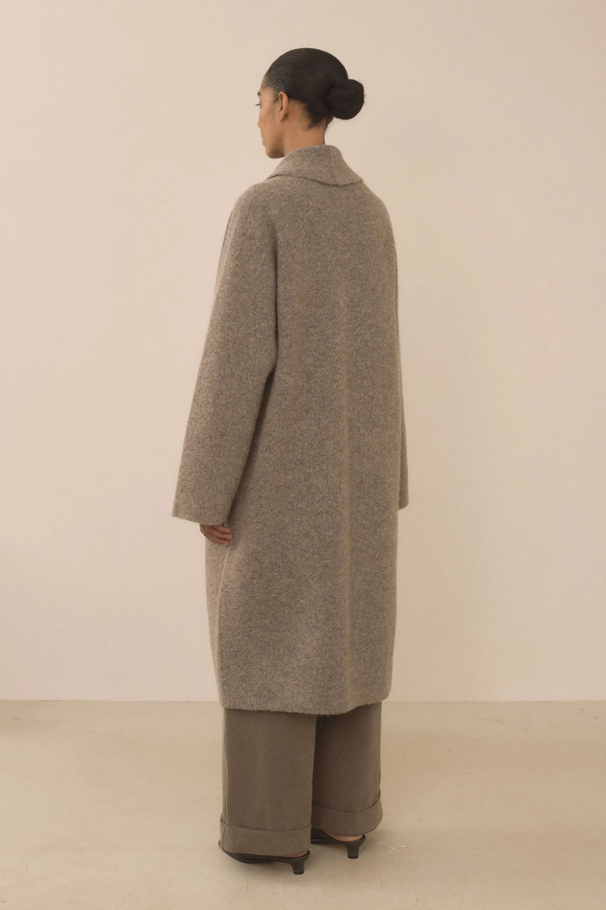 DOUBLE FACE LONG COAT sold by Lauren Manoogian product image thumbnail 5