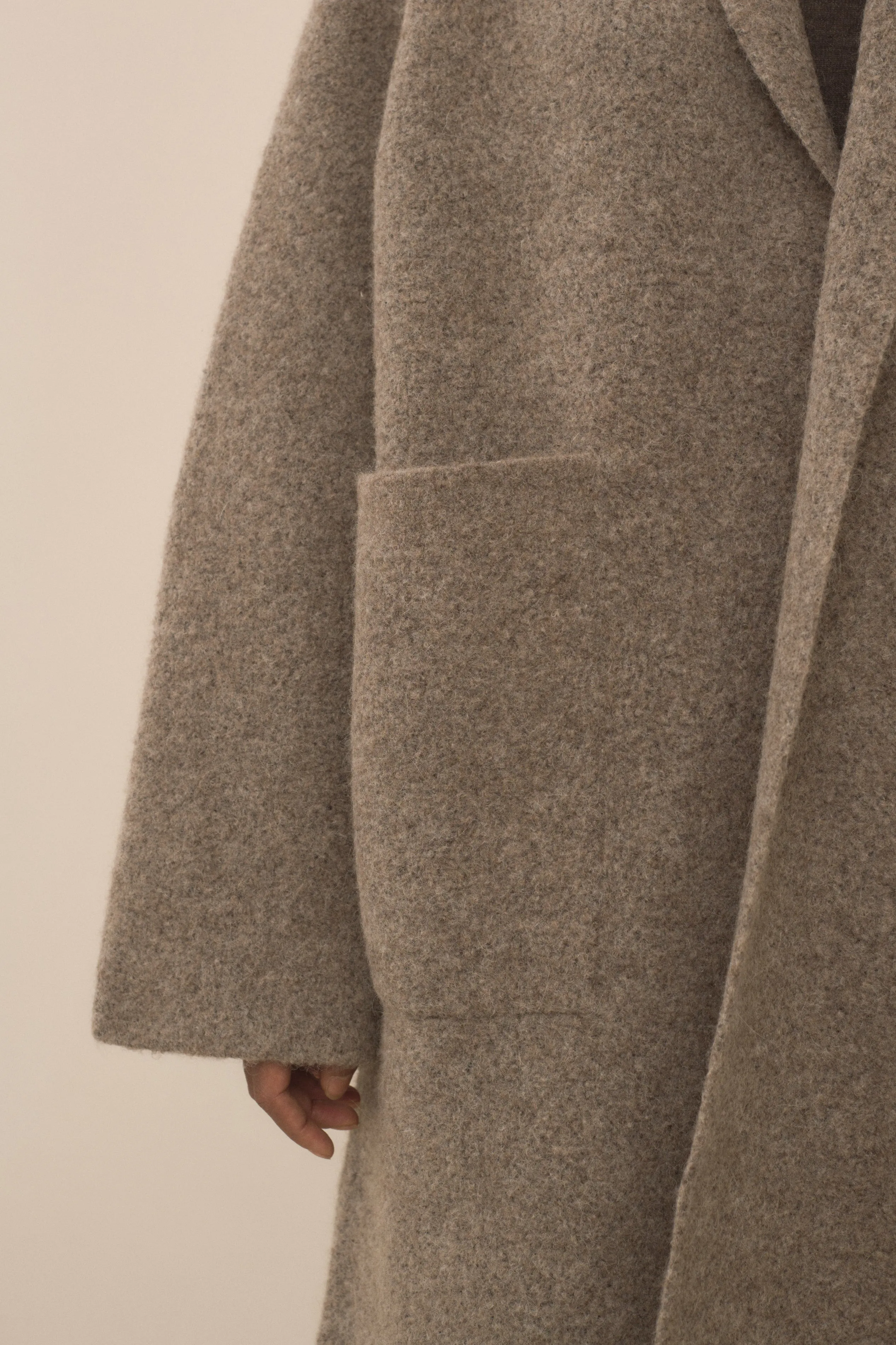 DOUBLE FACE LONG COAT sold by Lauren Manoogian product image thumbnail 3