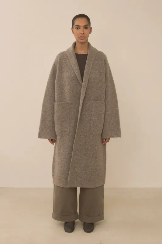 DOUBLE FACE LONG COAT sold by Lauren Manoogian