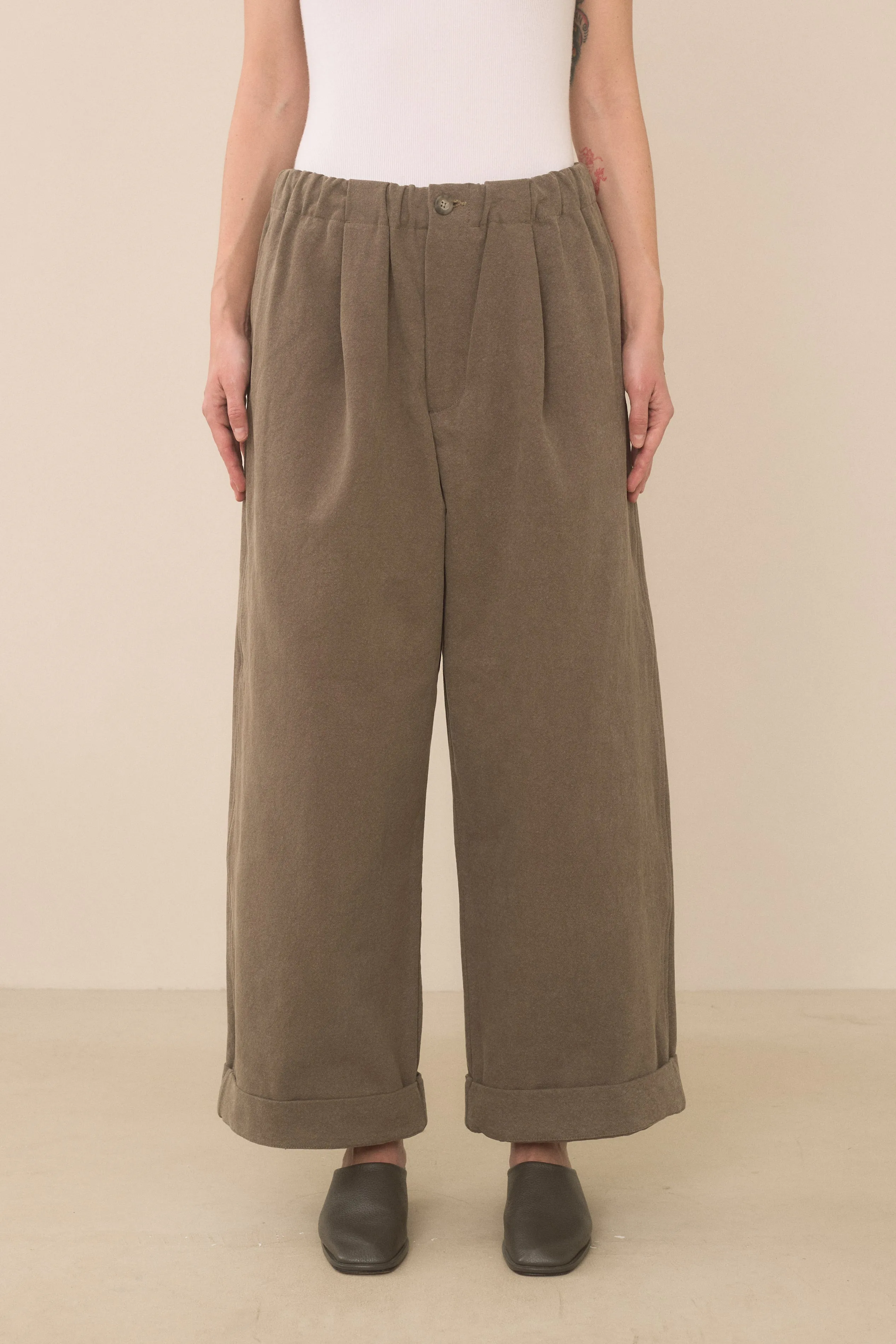 CANVAS TROUSER sold by Lauren Manoogian product image thumbnail 3
