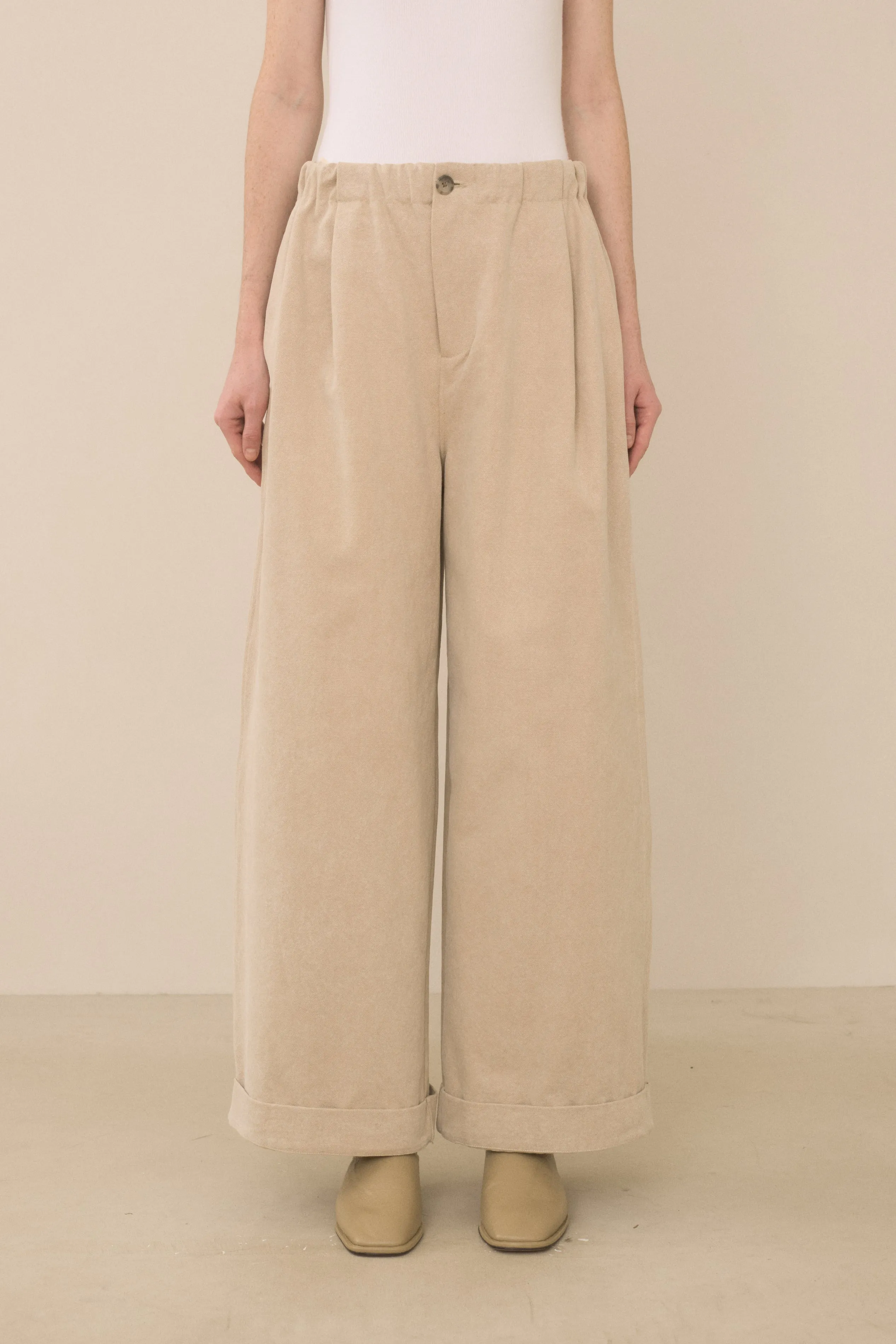 CANVAS TROUSER sold by Lauren Manoogian product image thumbnail 3
