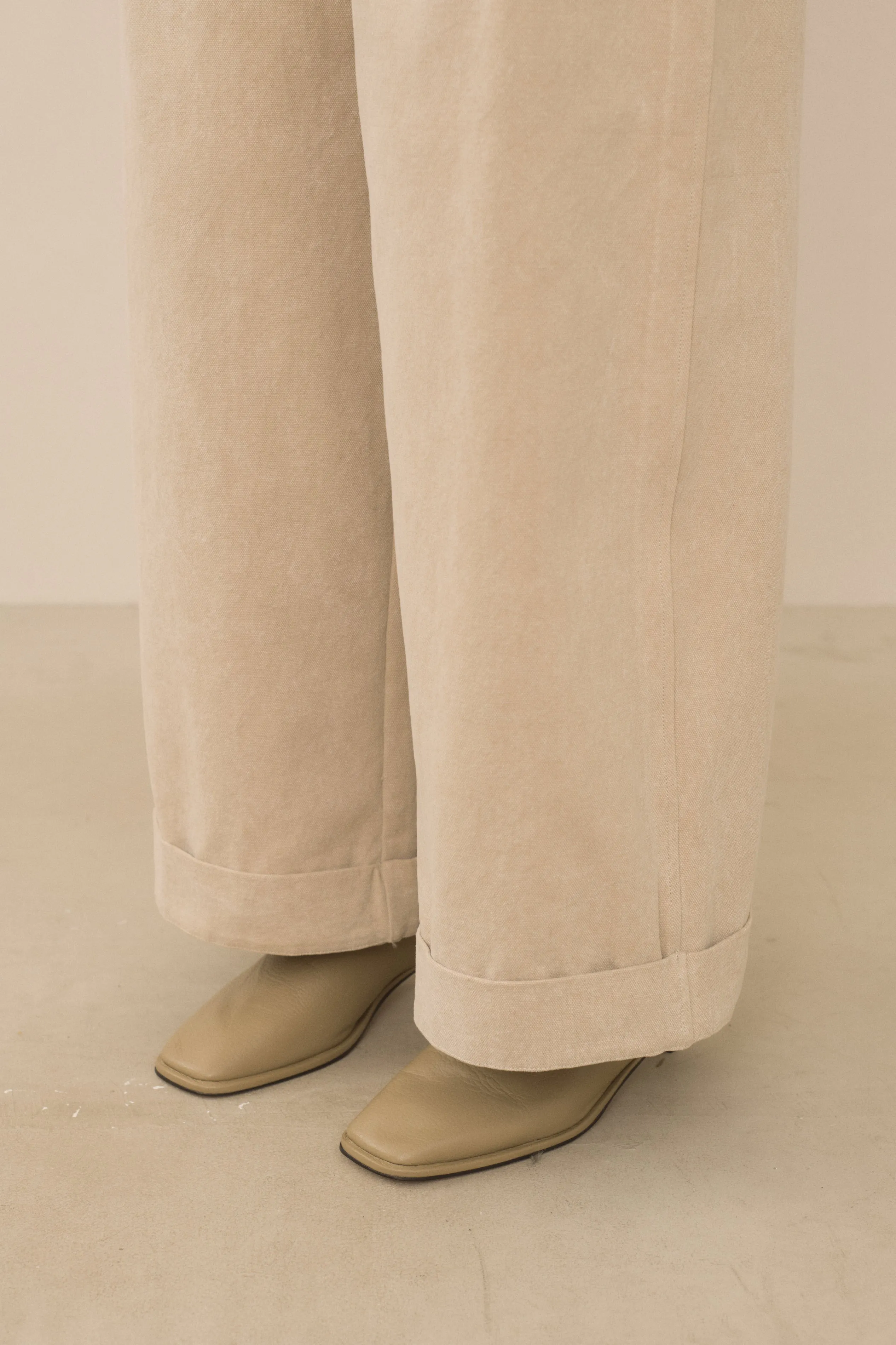 CANVAS TROUSER sold by Lauren Manoogian product image thumbnail 5