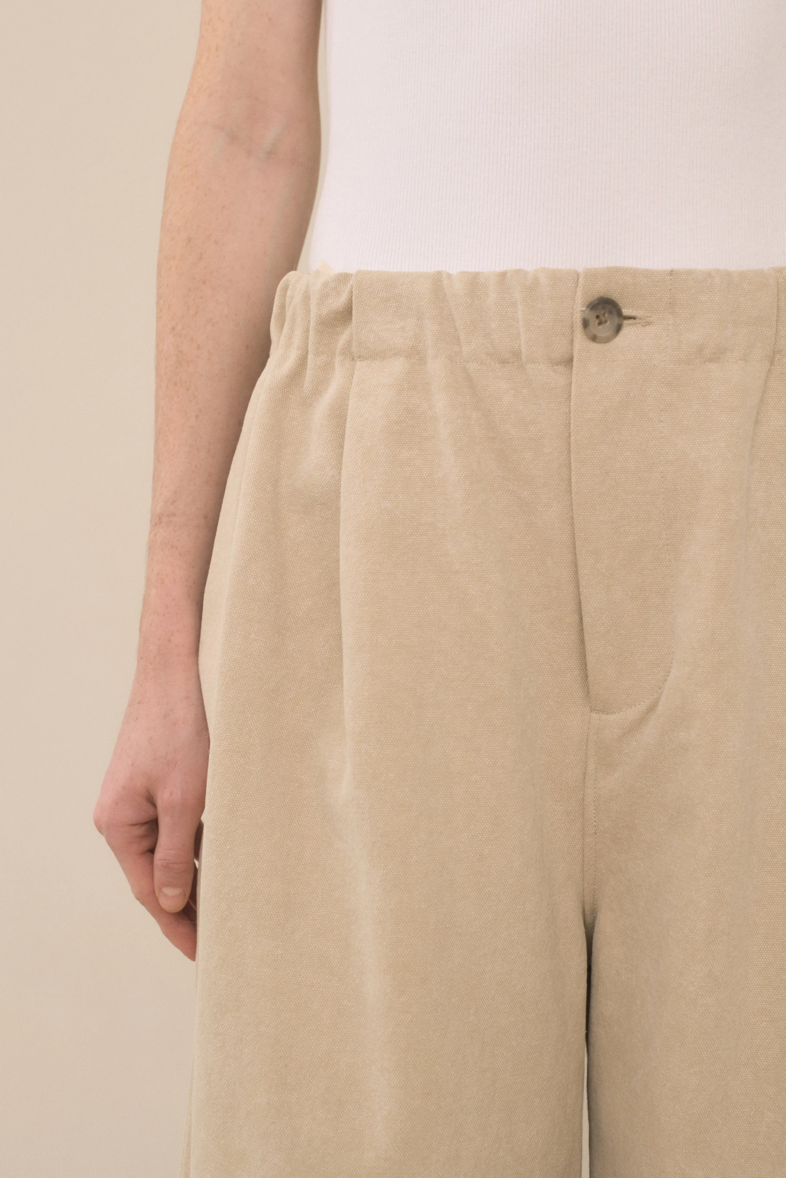 CANVAS TROUSER sold by Lauren Manoogian product image thumbnail 4
