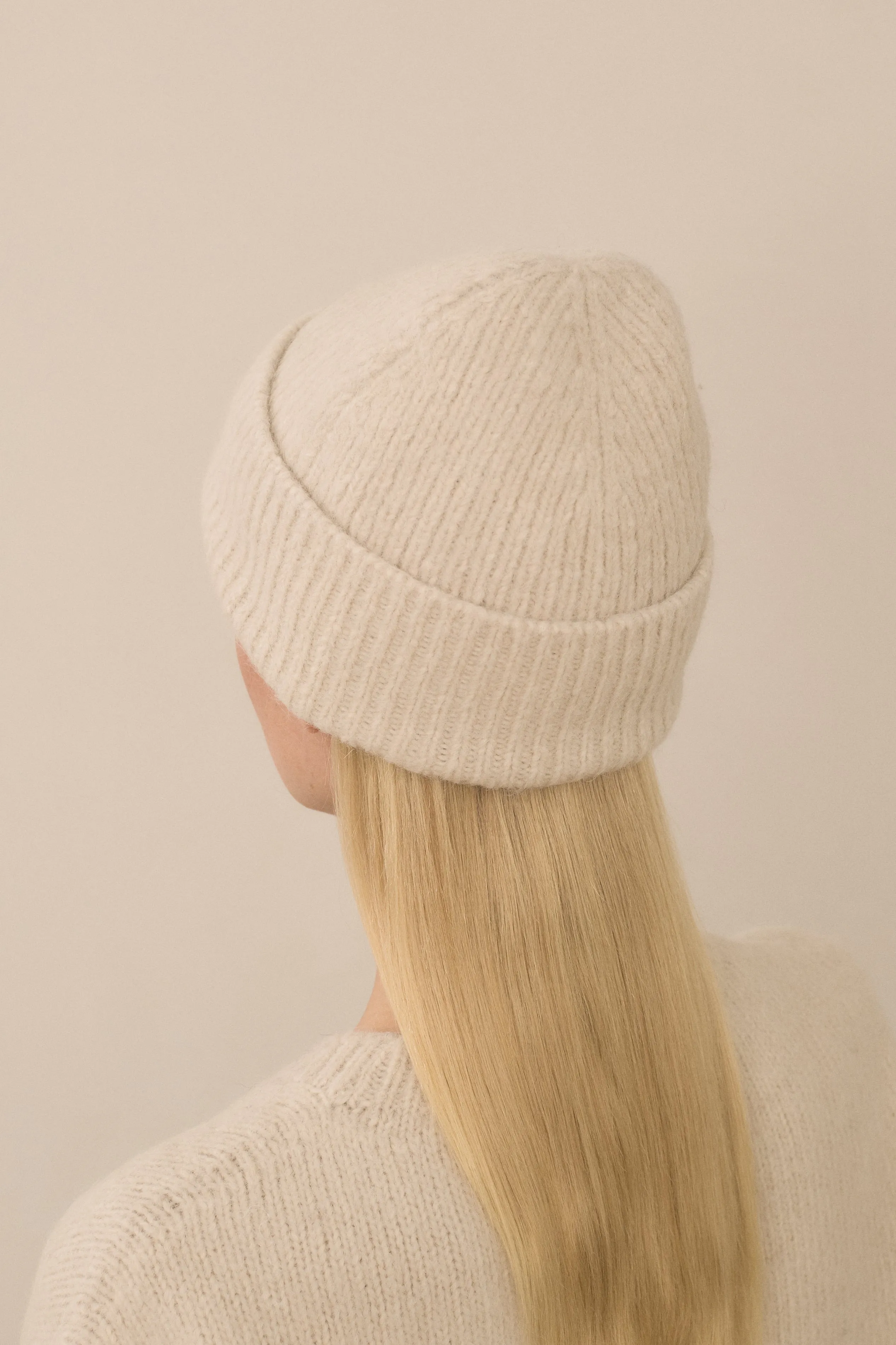 LOFT RIB BEANIE sold by Lauren Manoogian product image thumbnail 3