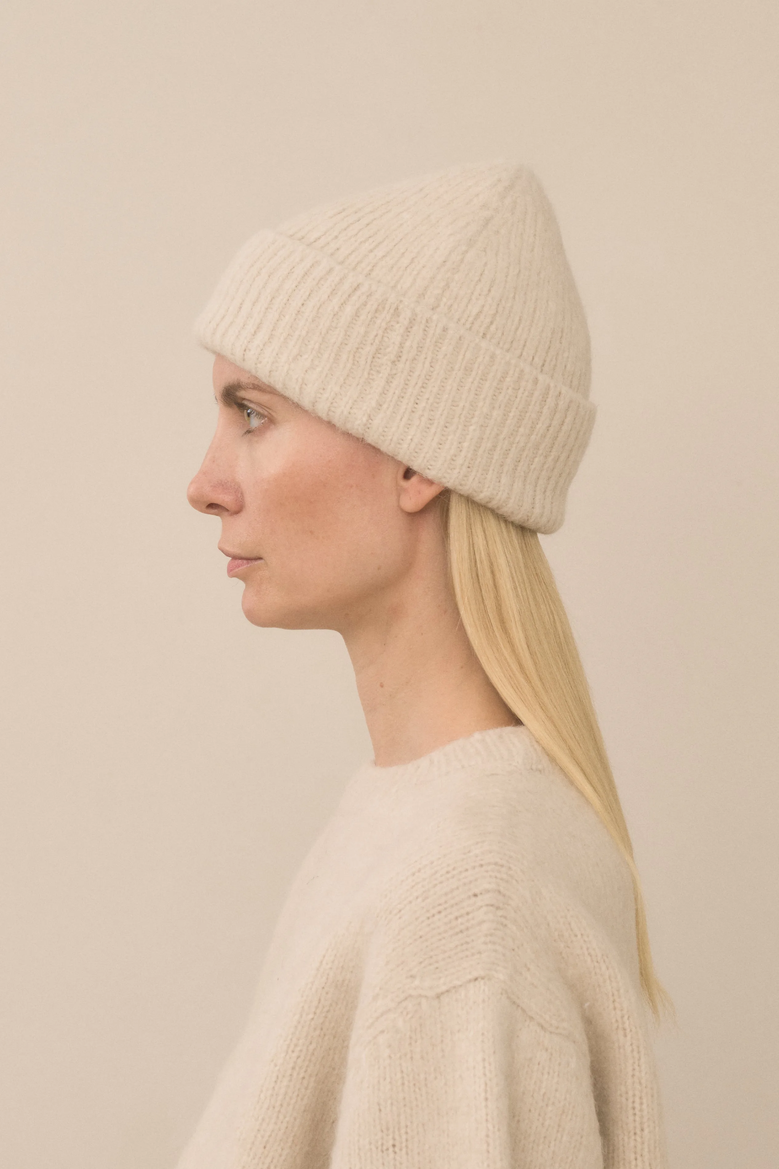 LOFT RIB BEANIE sold by Lauren Manoogian product image thumbnail 2