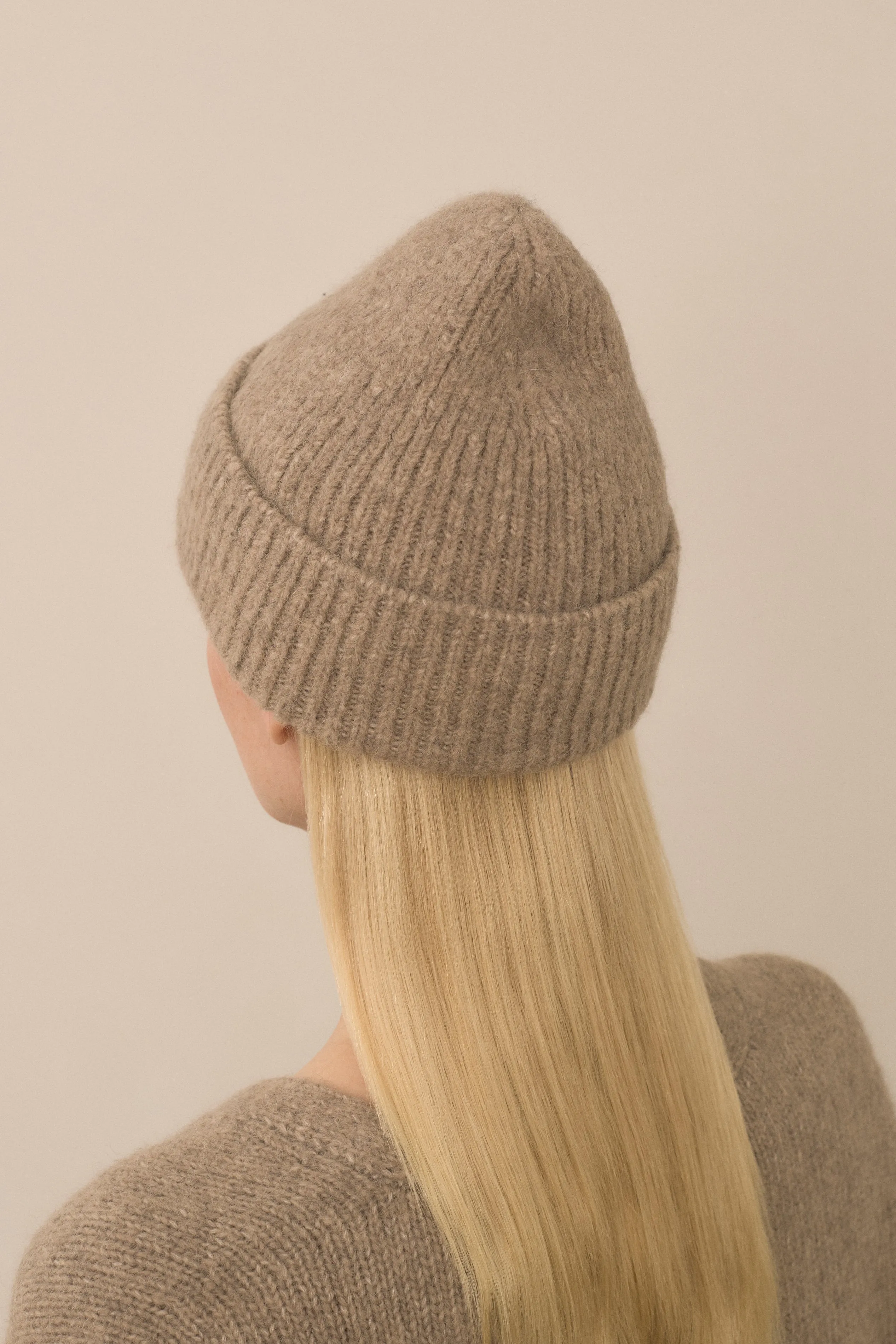LOFT RIB BEANIE sold by Lauren Manoogian product image thumbnail 3