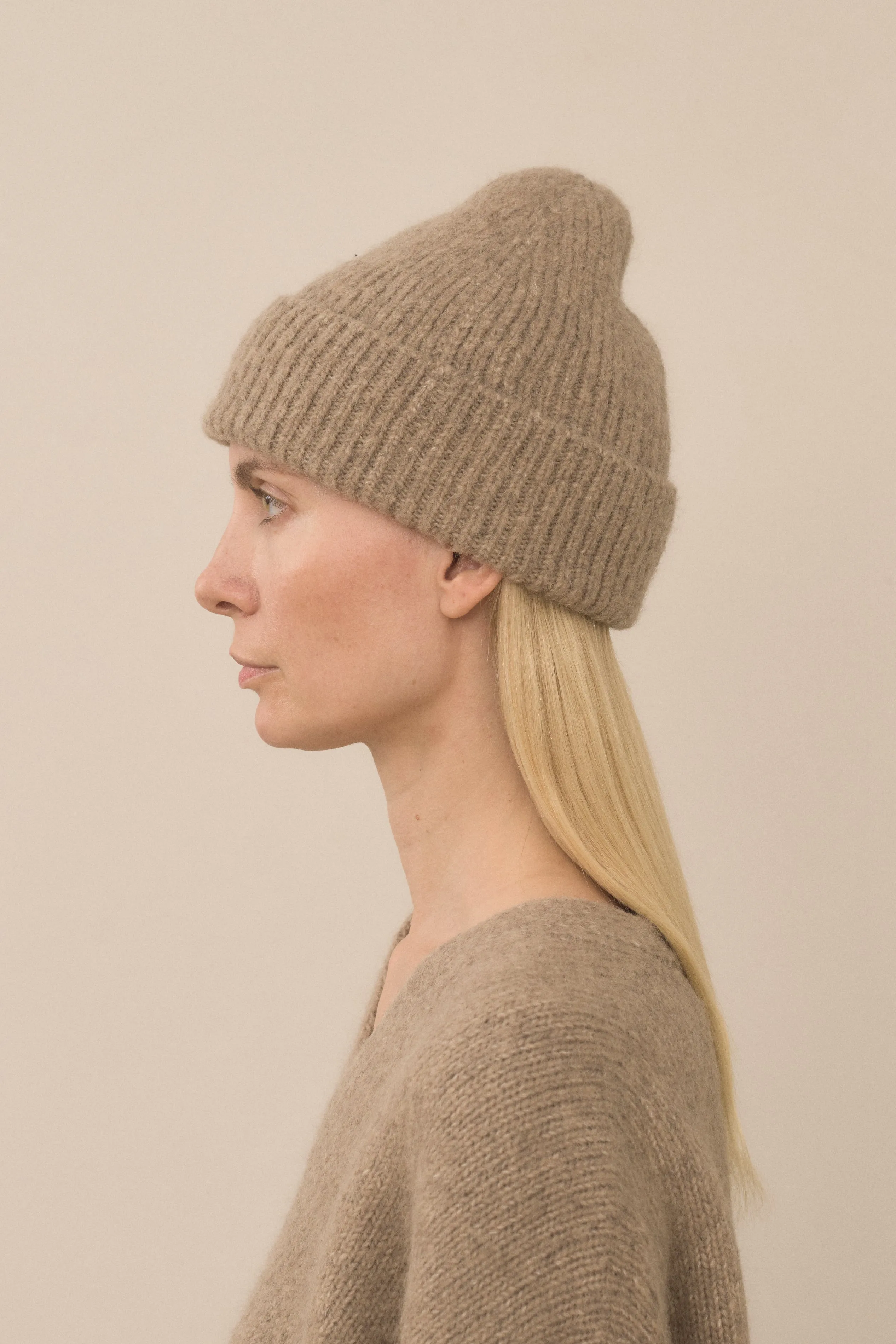 LOFT RIB BEANIE sold by Lauren Manoogian product image thumbnail 2