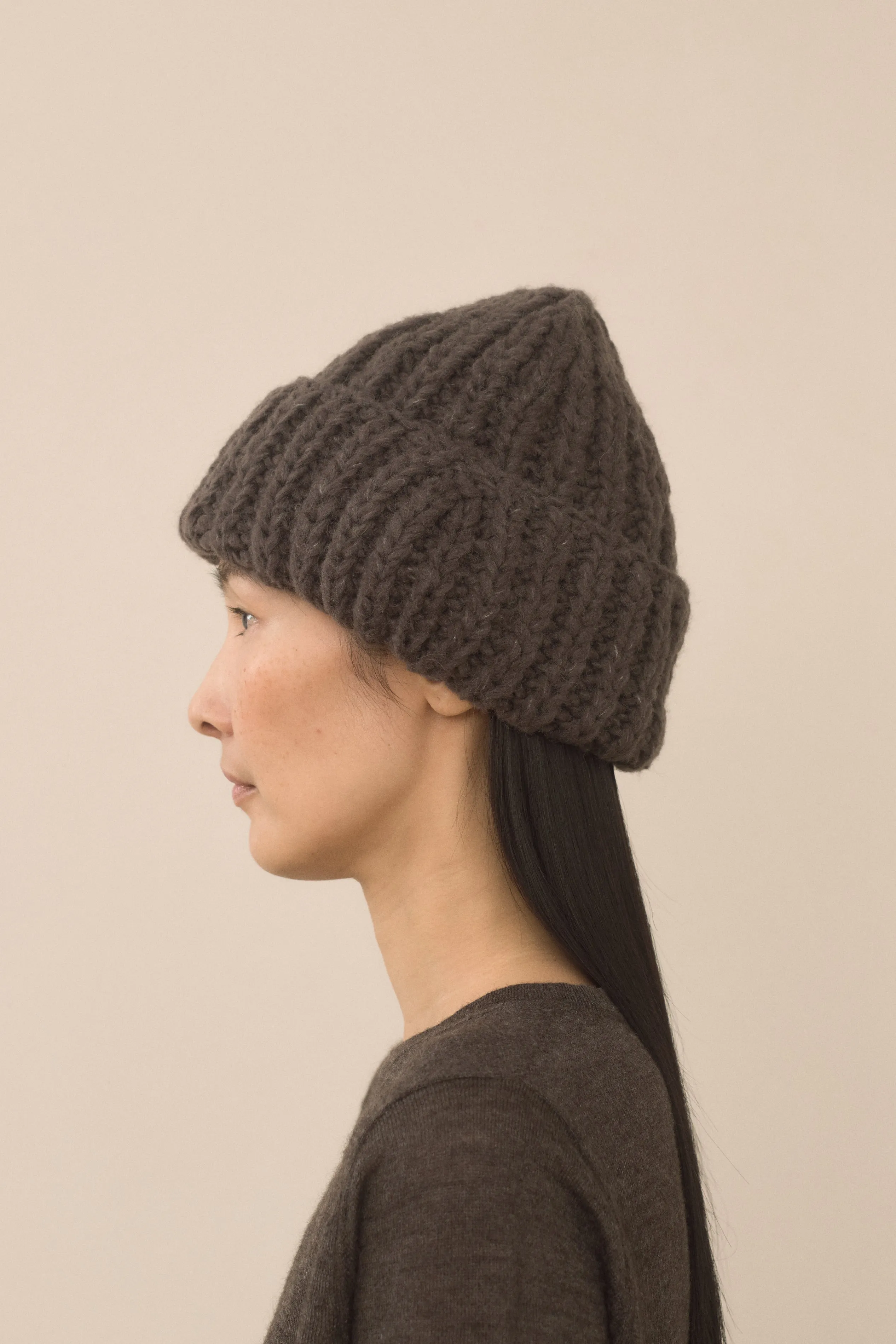 HANDKNIT RIB HAT sold by Lauren Manoogian product image thumbnail 3
