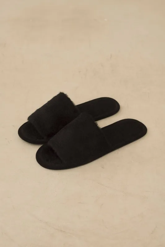 SURI BRUSHED SLIPPER sold by Lauren Manoogian