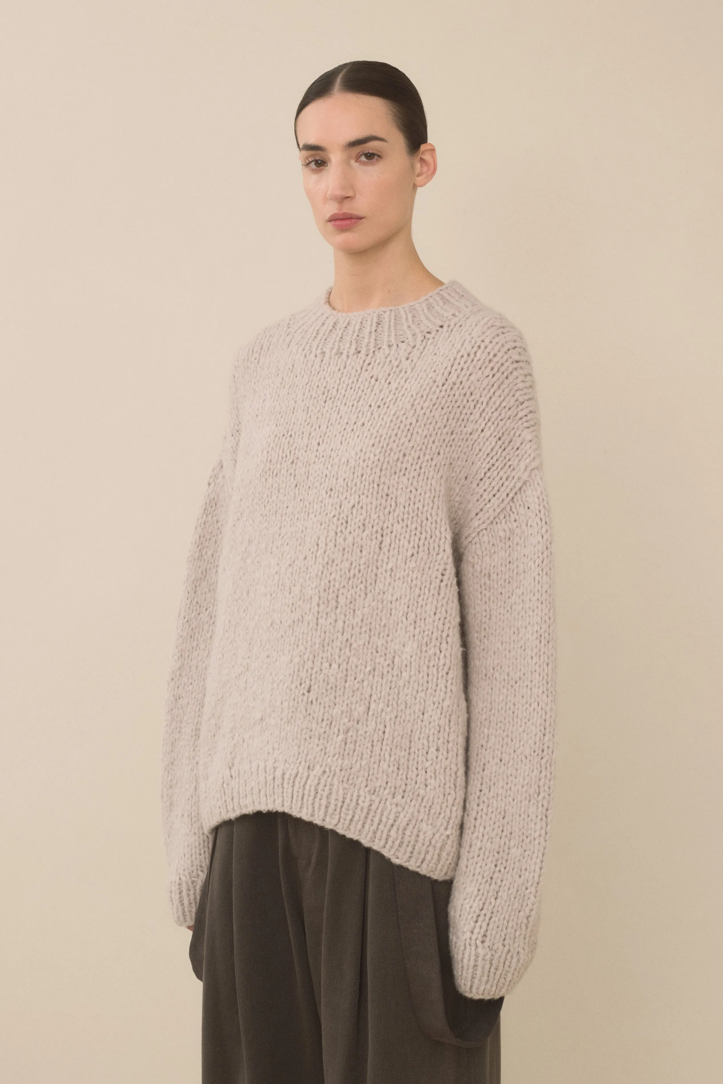 HANDKNIT CREWNECK sold by Lauren Manoogian product image thumbnail 5