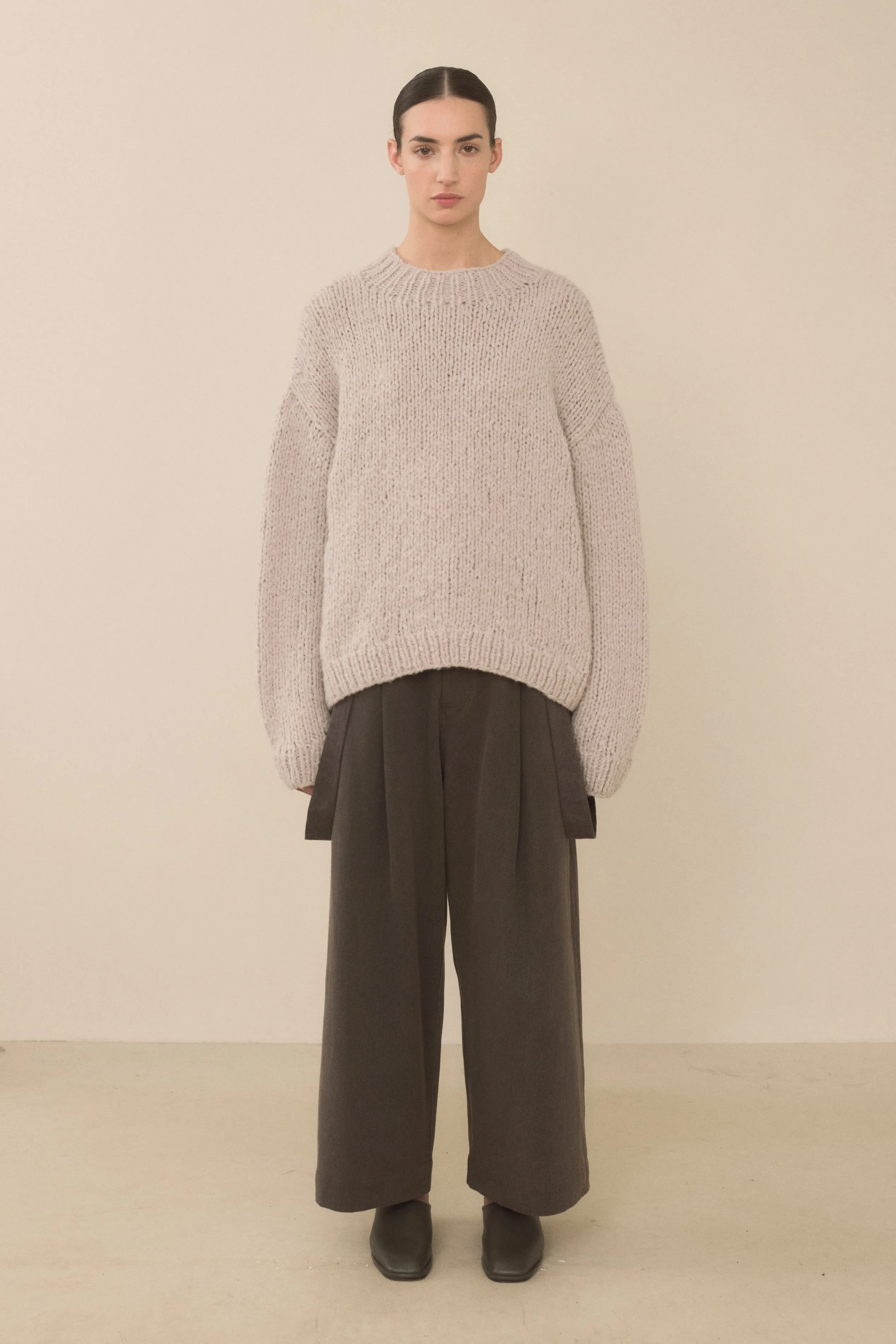 HANDKNIT CREWNECK sold by Lauren Manoogian product image thumbnail 2