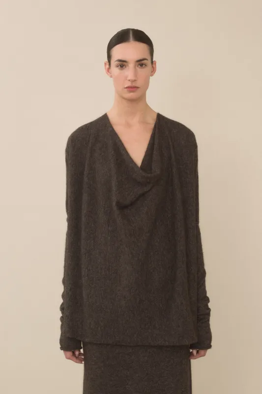 COWL TOP made by Lauren Manoogian