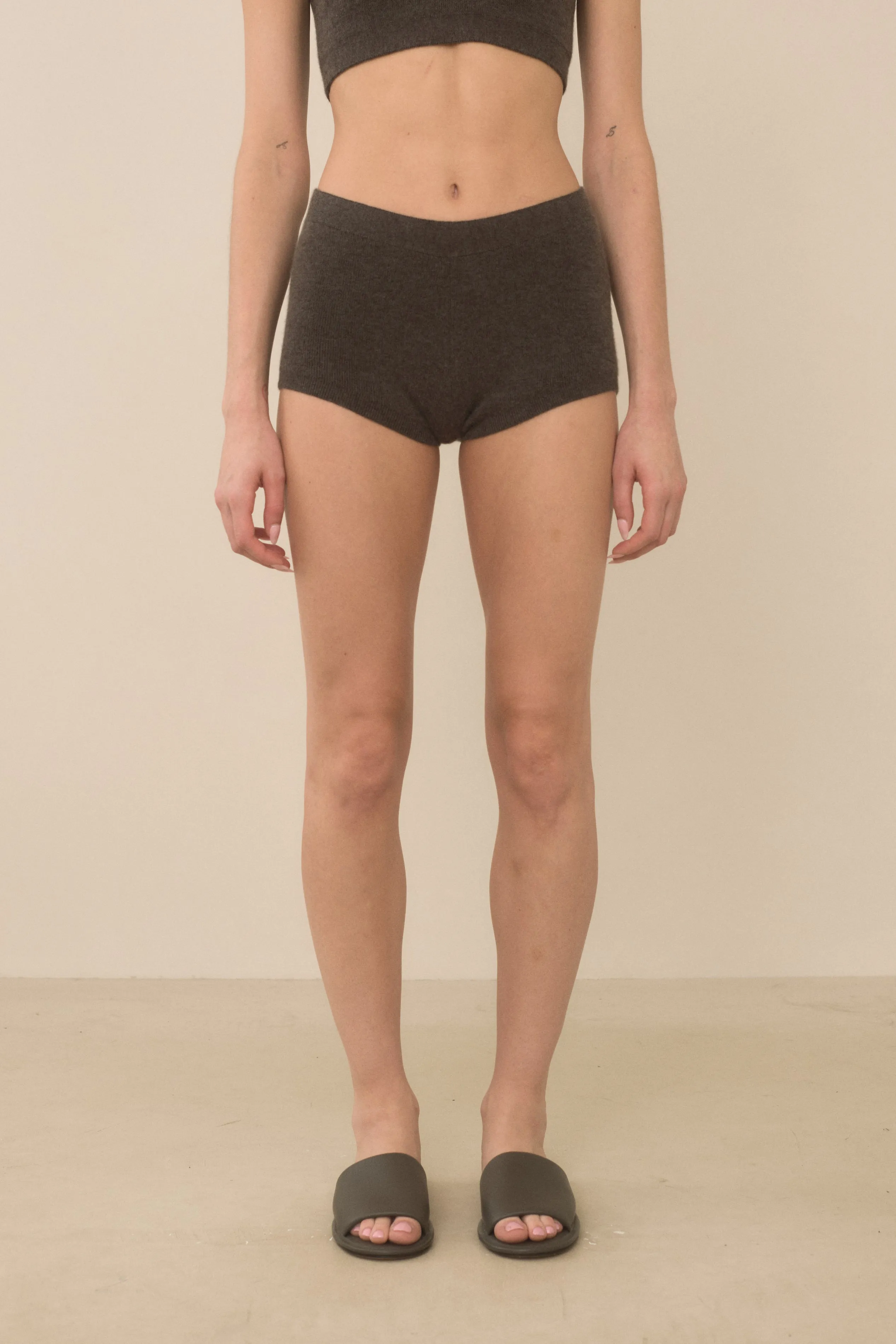 SOFT RIB SHORTS sold by Lauren Manoogian product image thumbnail 3