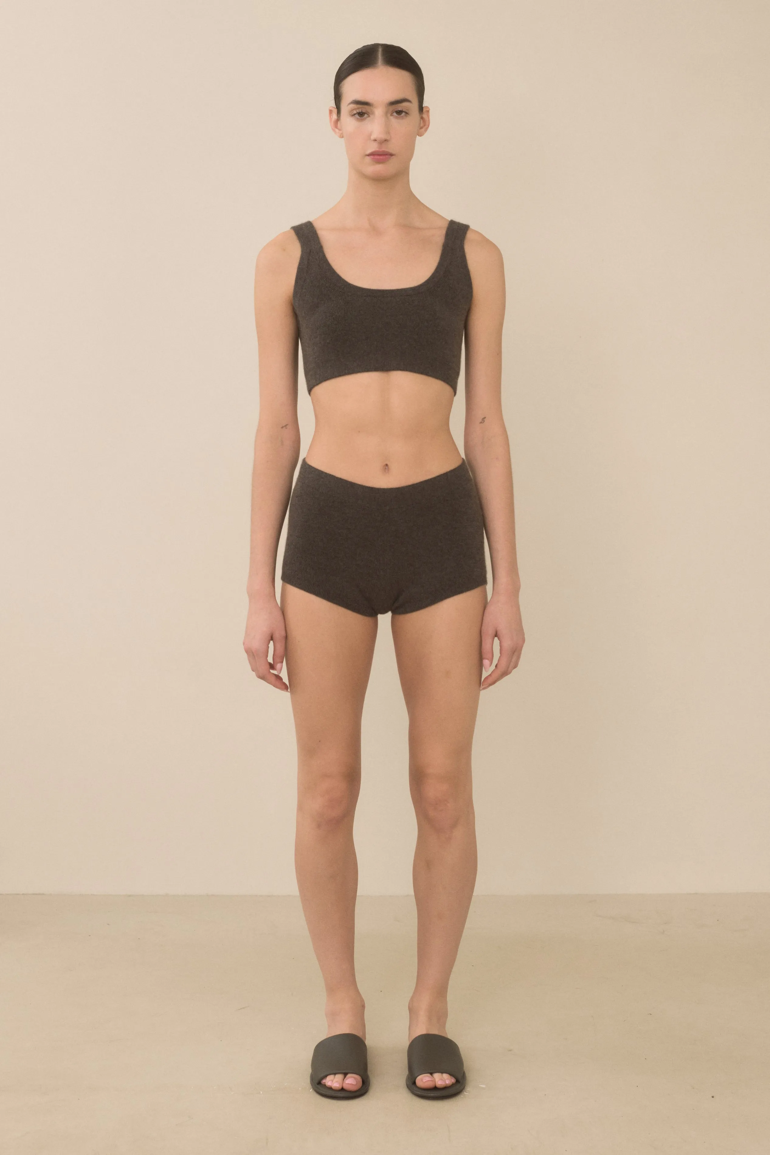 SOFT RIB SHORTS sold by Lauren Manoogian product image thumbnail 2
