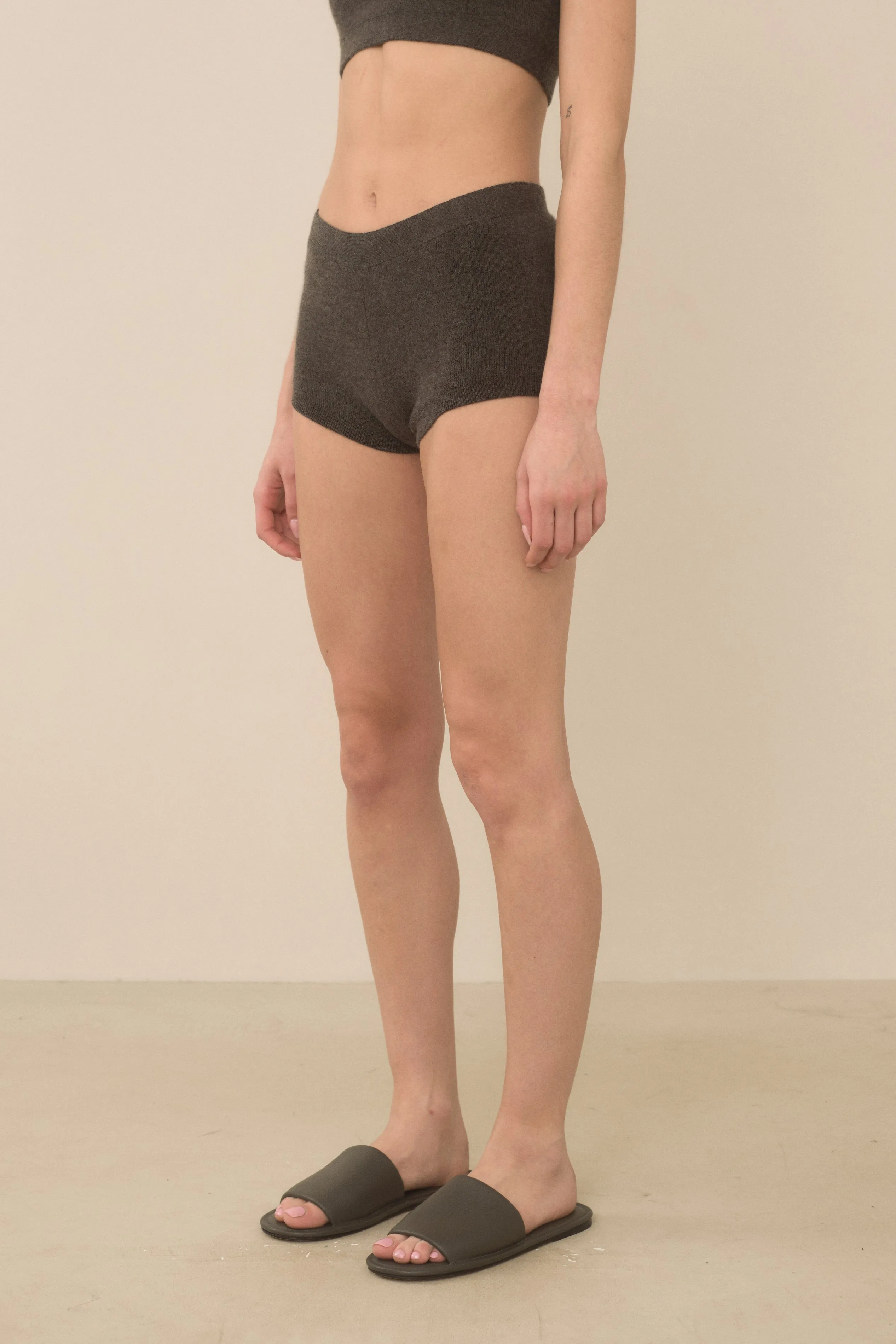 SOFT RIB SHORTS sold by Lauren Manoogian product image thumbnail 5
